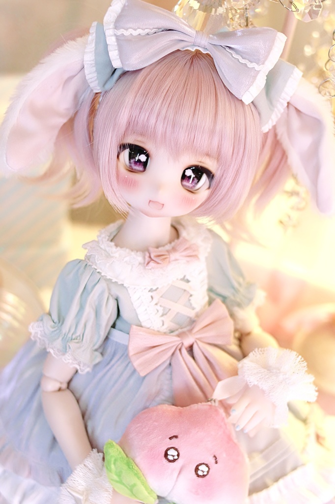 【値下げました!】DDH-01 セミホワイト肌 カスタムヘッド+アイ1組