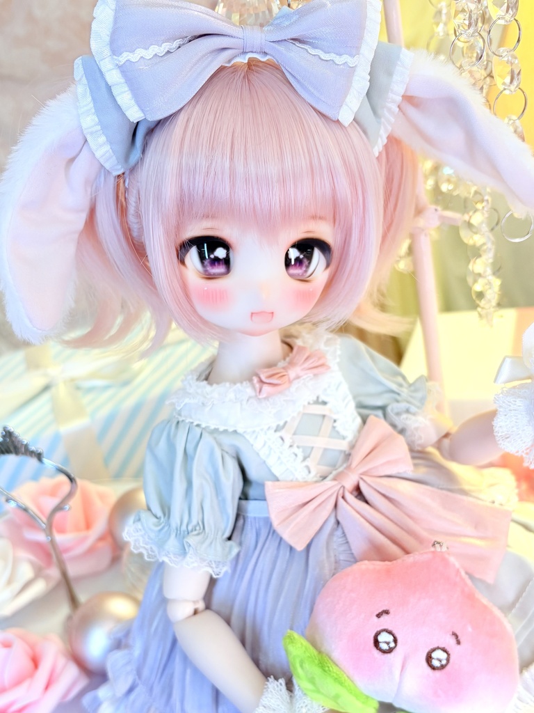 【値下げました!】DDH-01 セミホワイト肌 カスタムヘッド+アイ1組