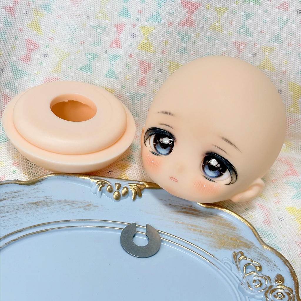 imomodoll LULU カスタムヘッド+アイ1組+おまけアイ