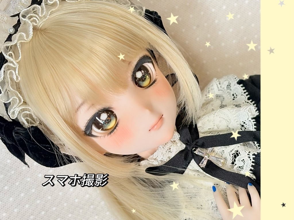 DDH-09 カスタムヘッド+アイ1組+おまけアイ