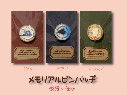 30th ANNIVERSARY LIVE & CONCERT グッズ