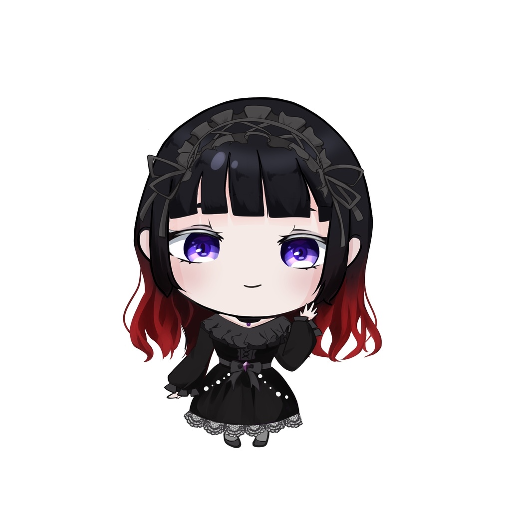 Miko♬缶バッチキーホルダー