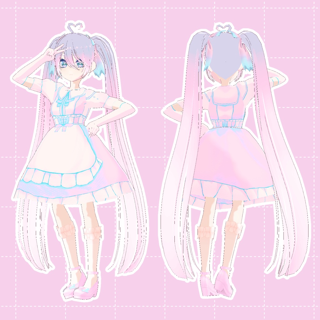 【VRM / VRoid model】プリマステラ/Prima Stella