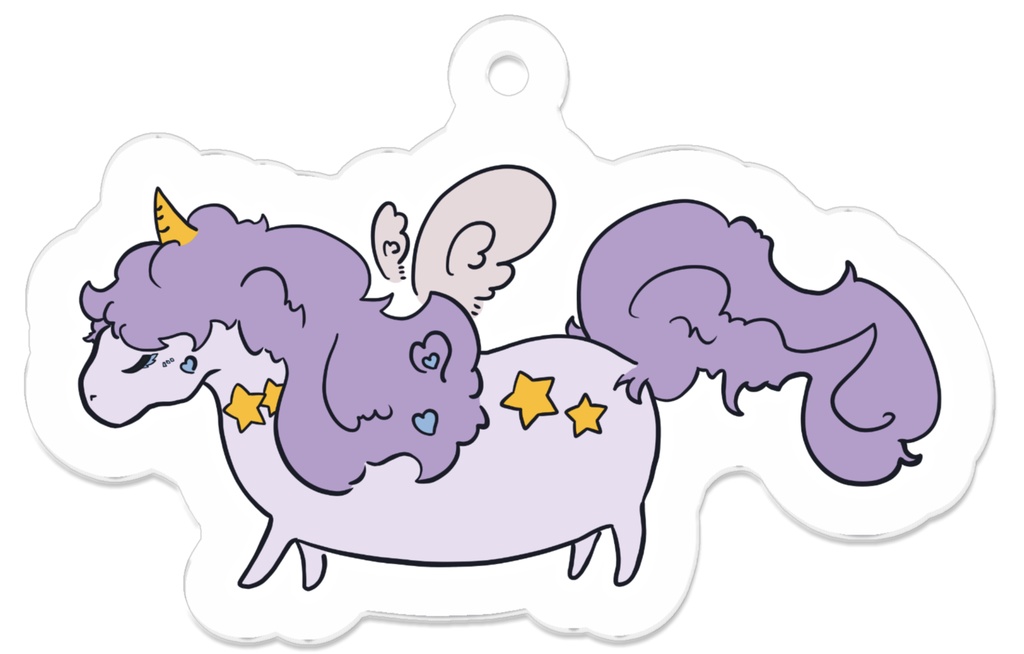 ゆめユニコーン アクキー