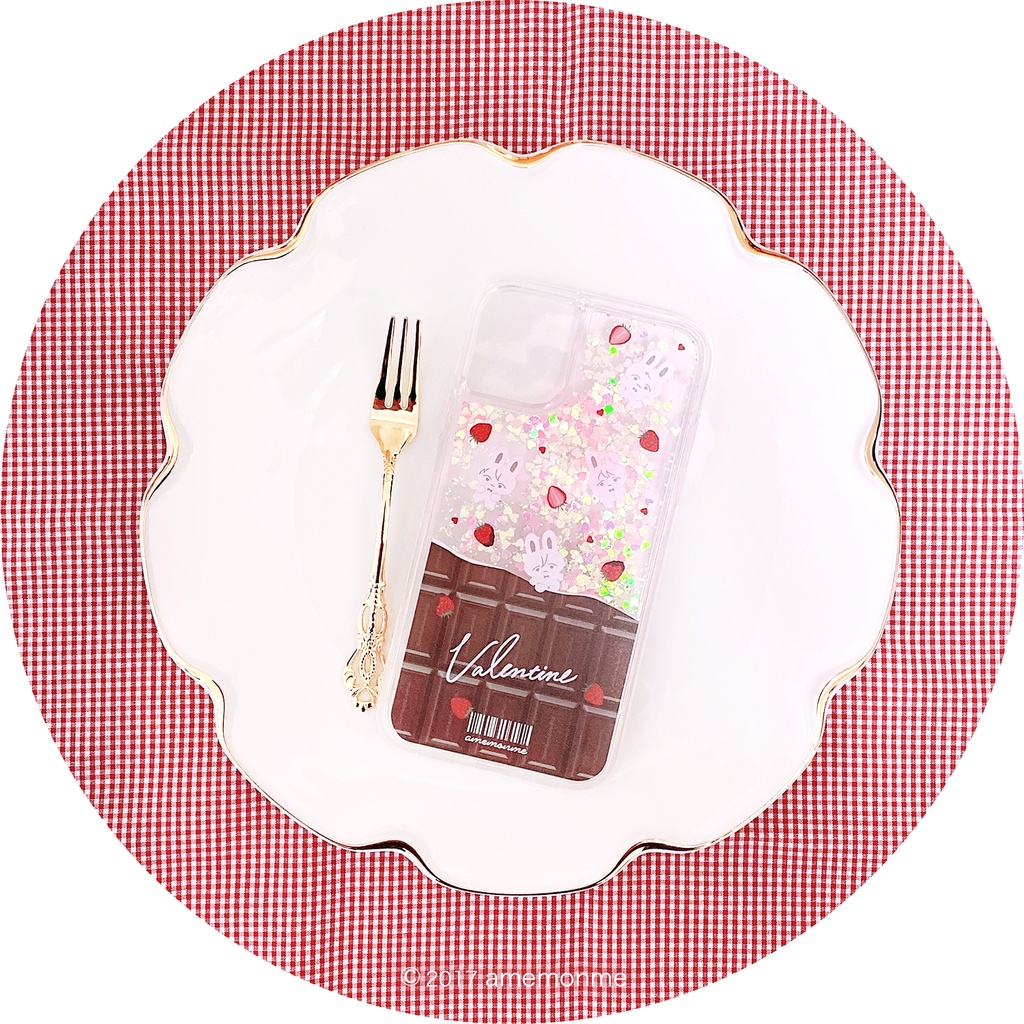 バレンタイン限定♥ウサラビチョコグリッターケース