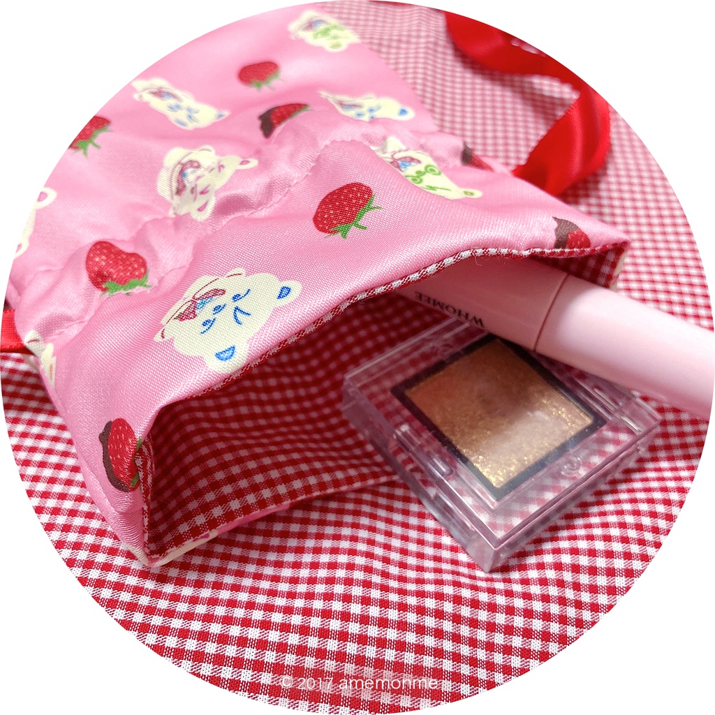 バレンタイン限定♥巾着ポーチ