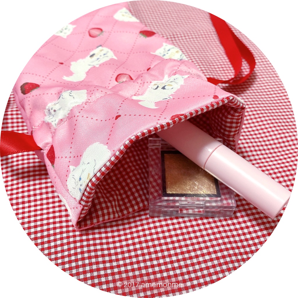 バレンタイン限定♥巾着ポーチ