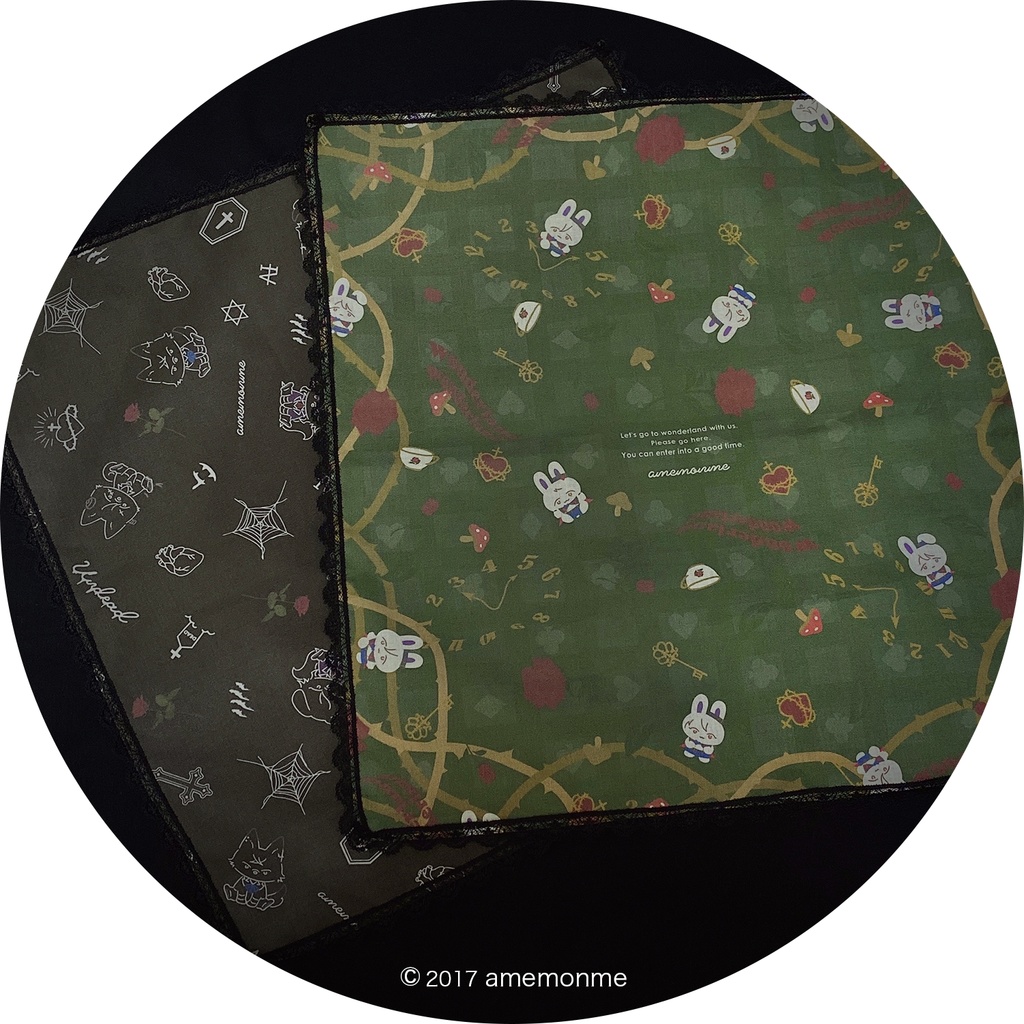 ハロウィン限定♡レースハンカチ