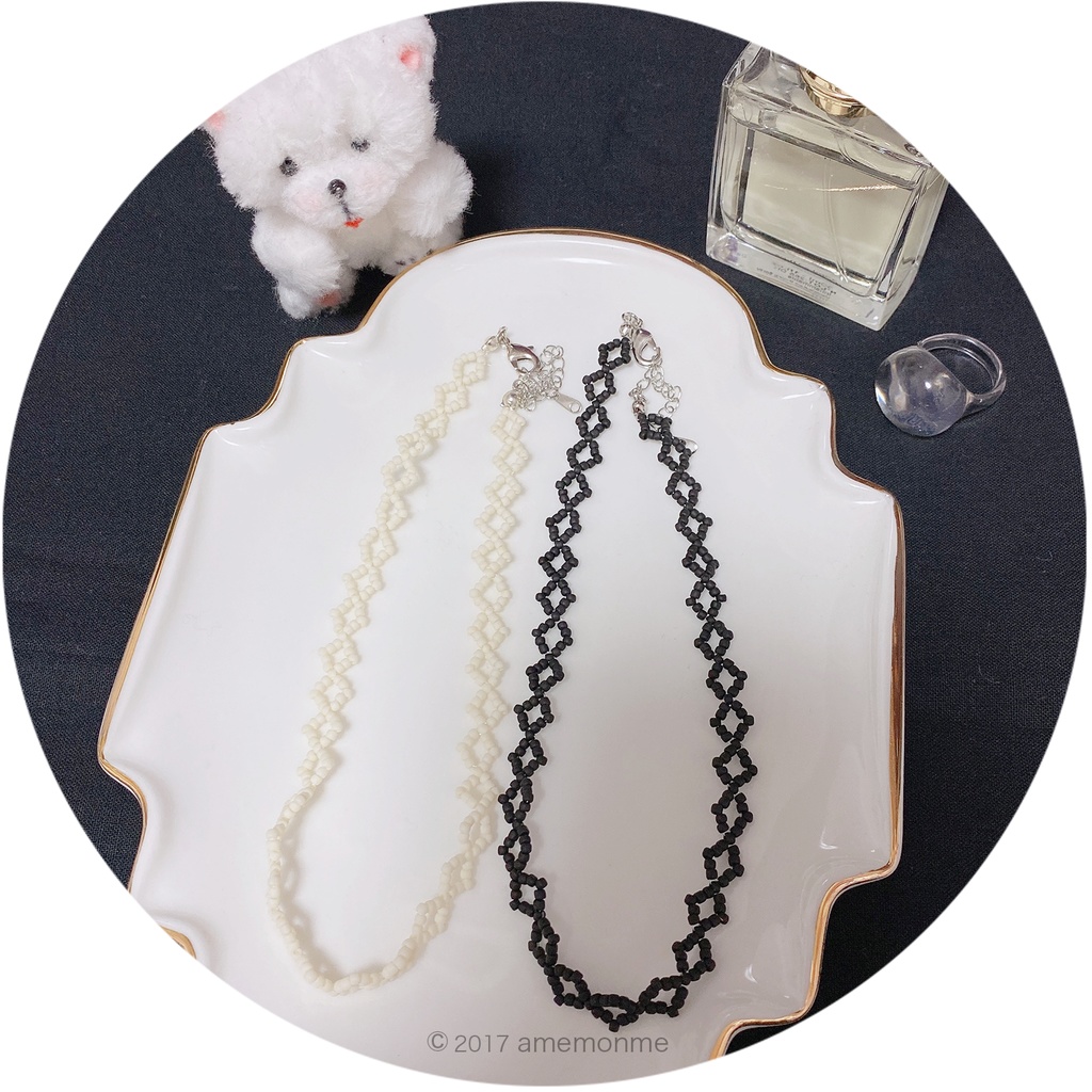 ビーズチョーカー amemonme BOOTH