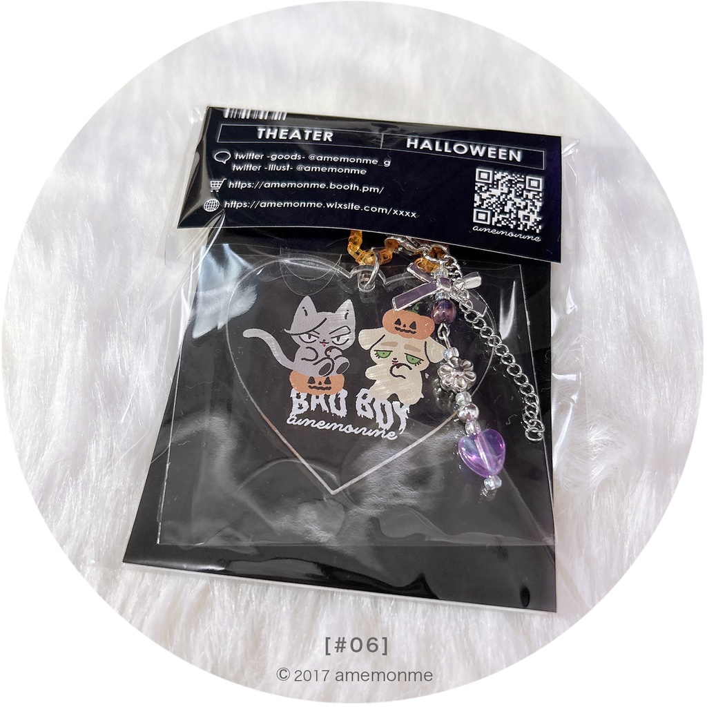 ハロウィン2024★チャーム付きアクキー