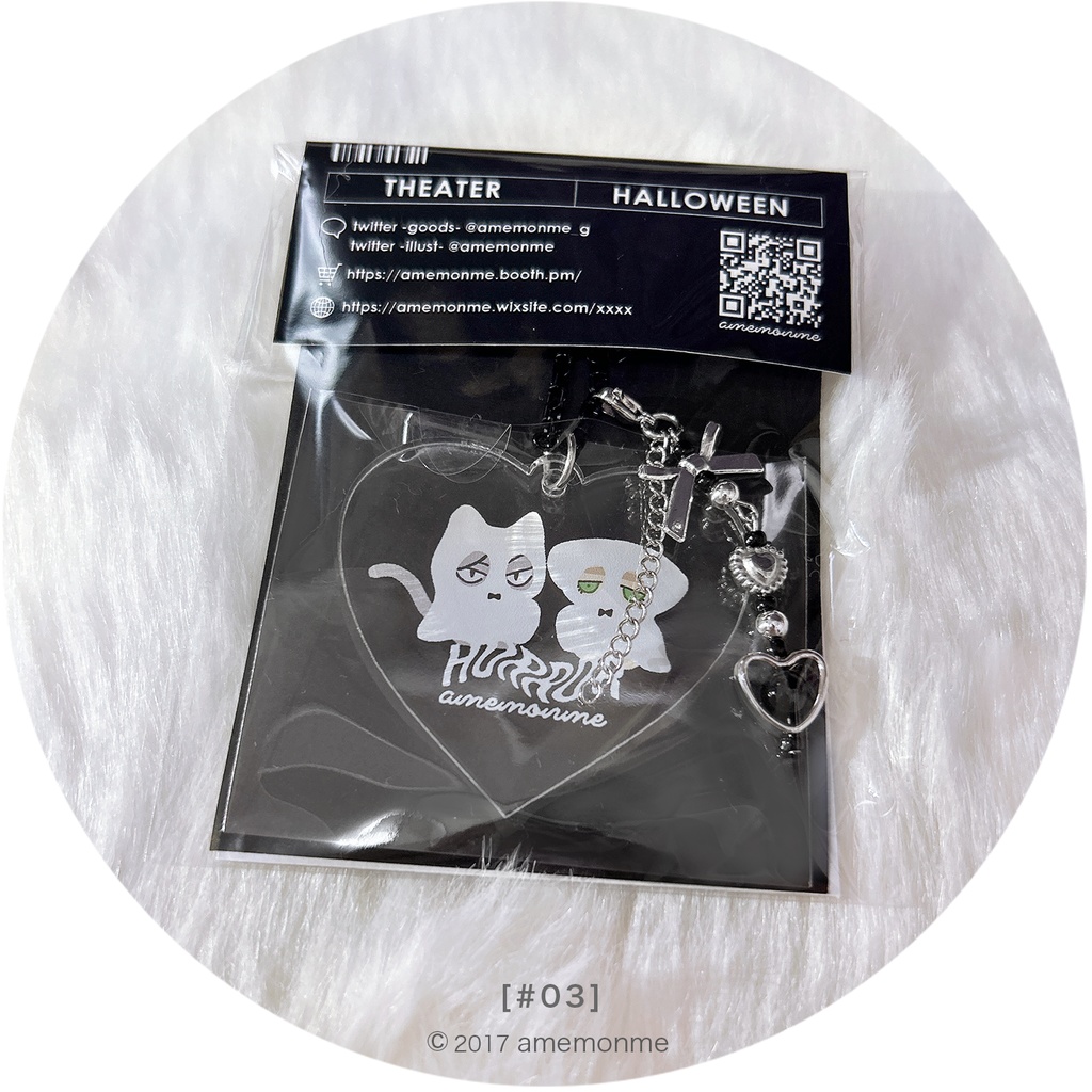 ハロウィン2024★チャーム付きアクキー