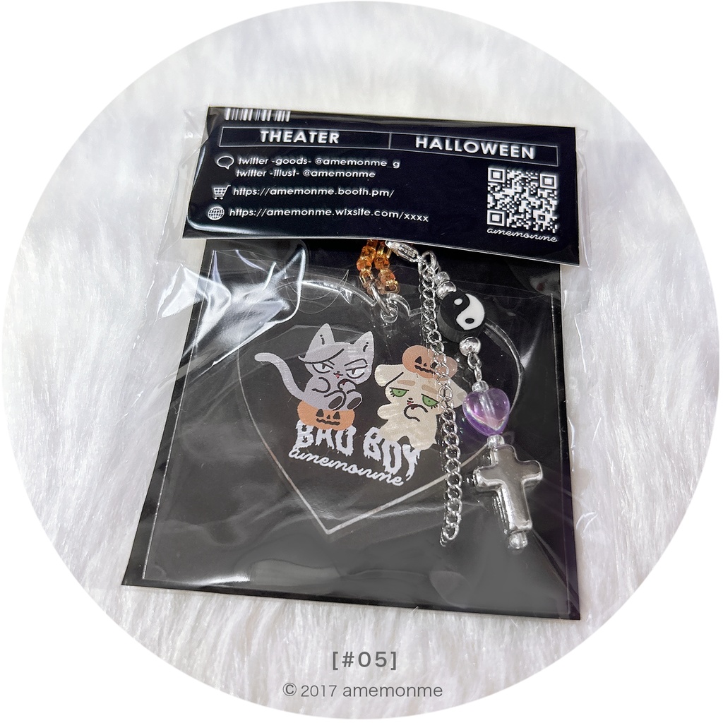 ハロウィン2024★チャーム付きアクキー