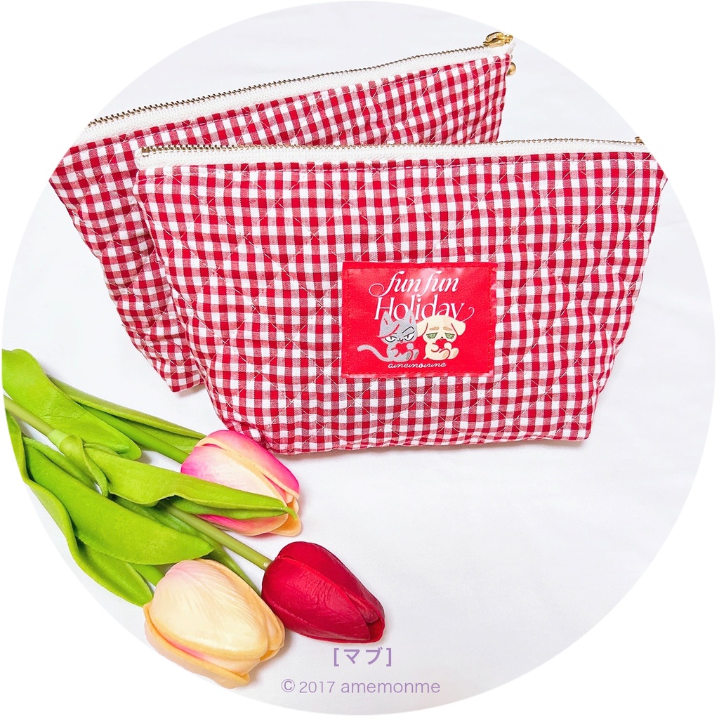 思い付きポーチ