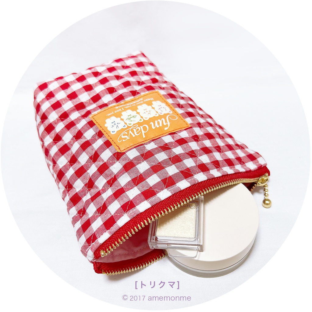 思い付きポーチ