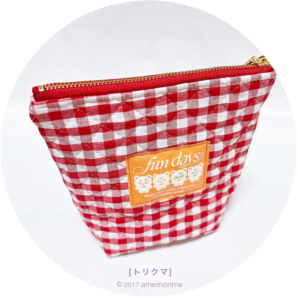 思い付きポーチ