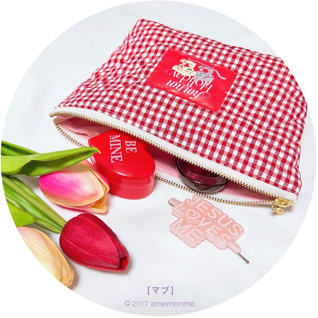 思い付きポーチ