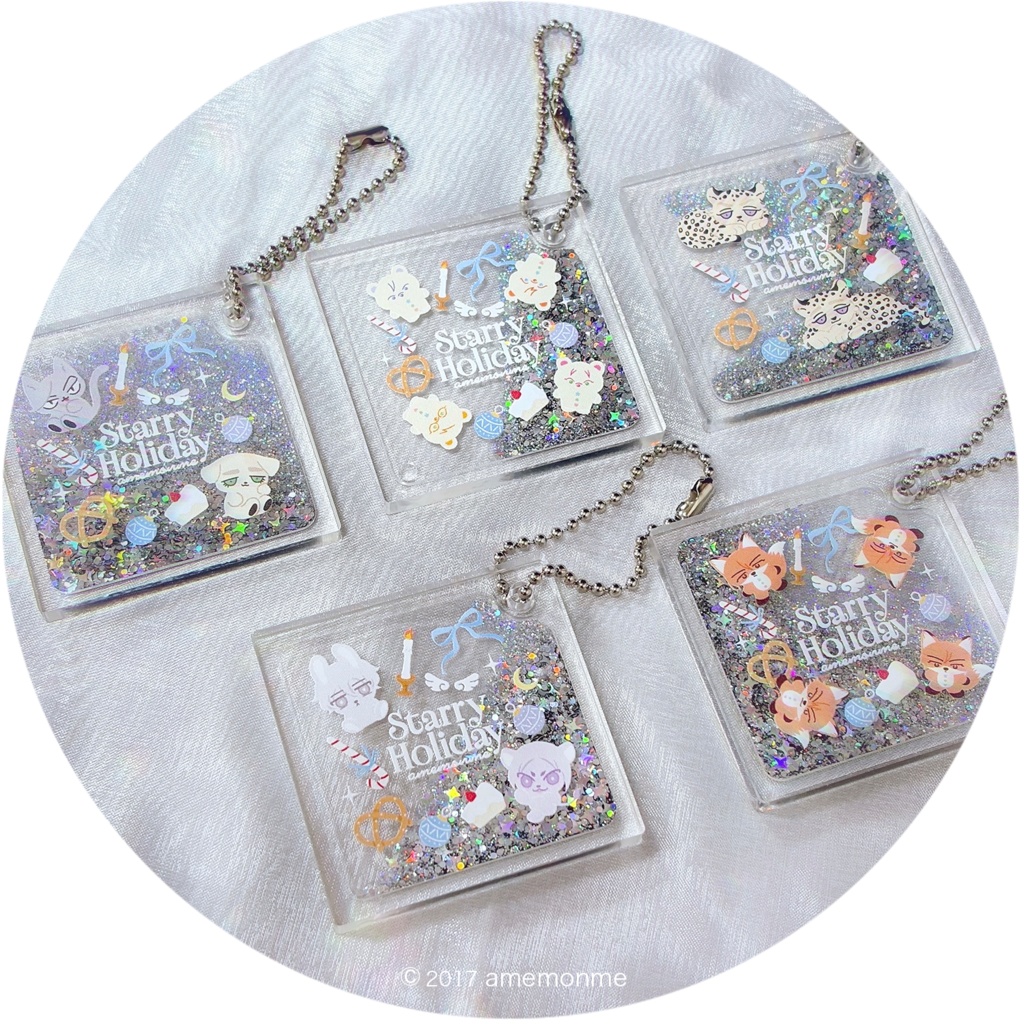 グリッターアクキー