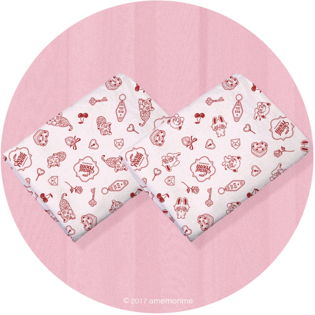 2/11 21:00～　VD2026♡フェイスタオル