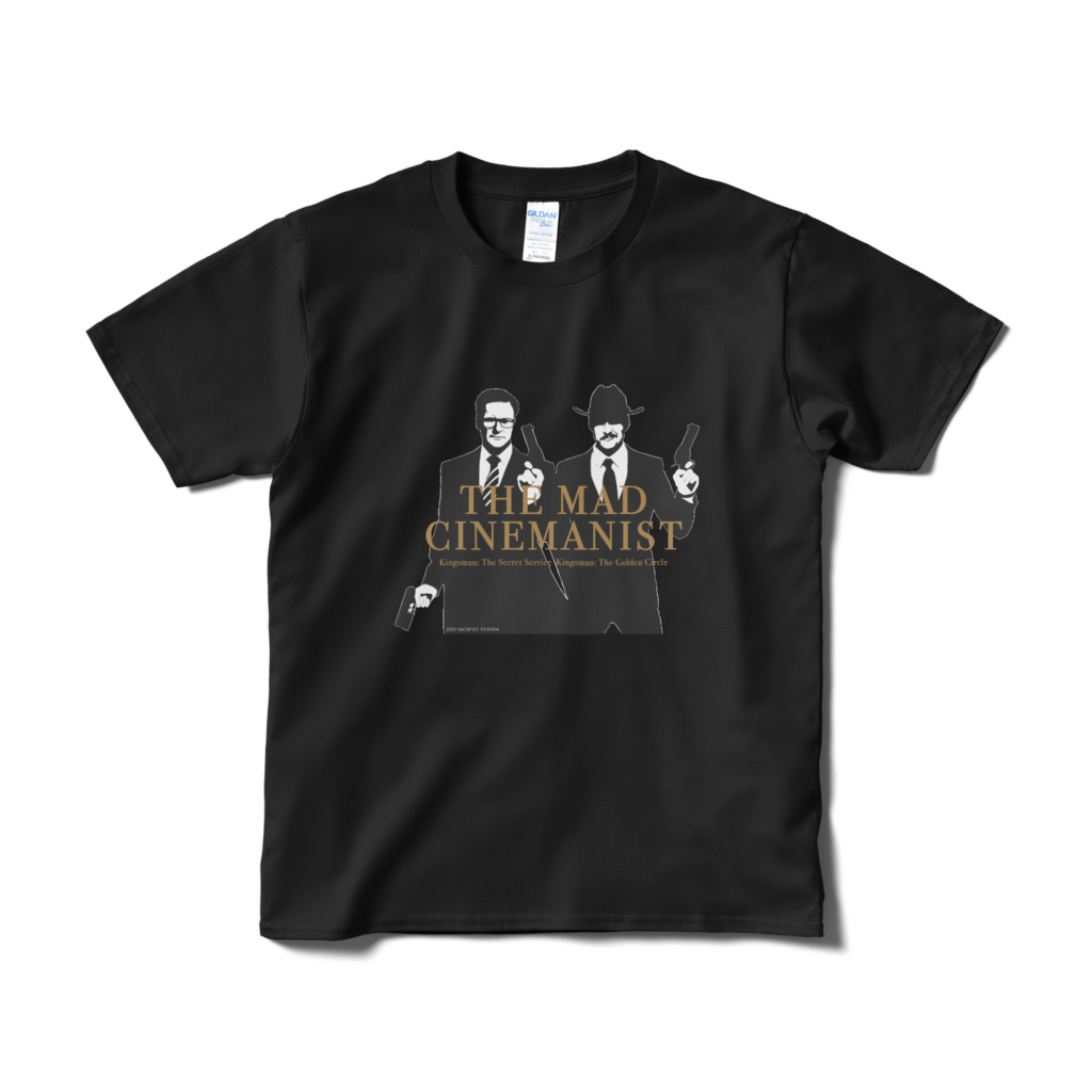 Galahad＆Whiskey Tシャツ ブラック(非公式)