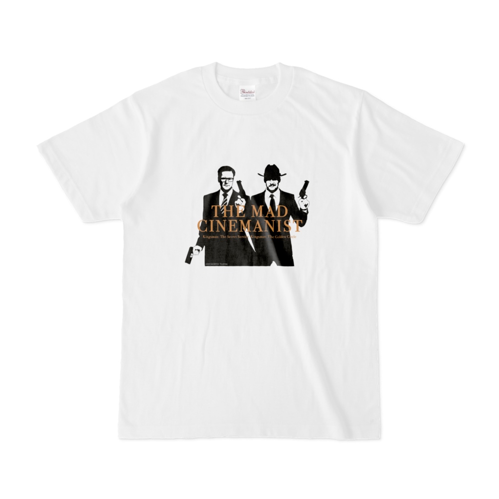 Galahad&Whiskey Tシャツ ホワイト(非公式)