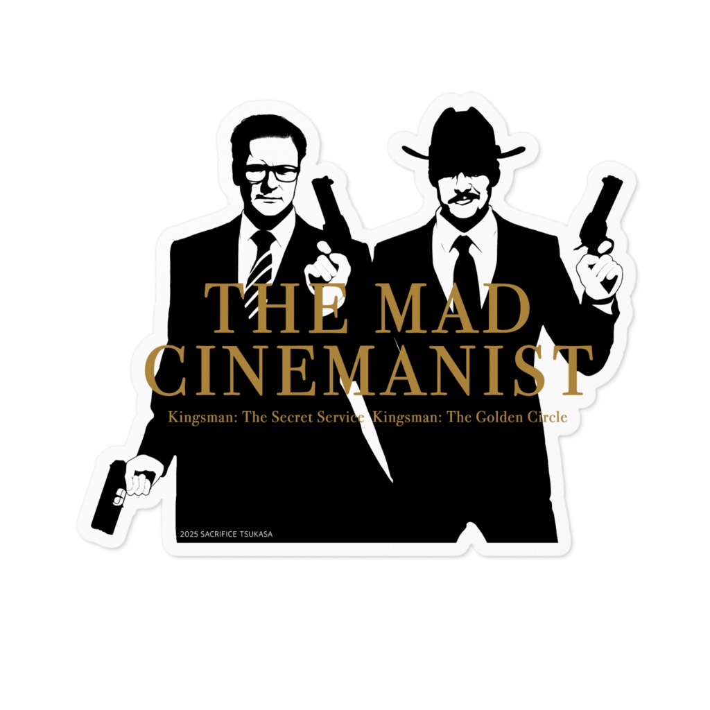 Galahad＆Whiskey ステッカー(非公式)