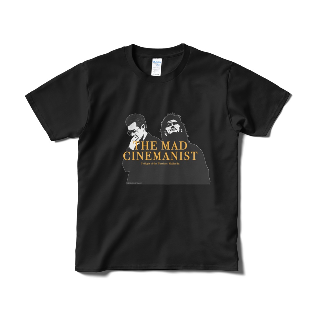 龍捲風＆王九 Tシャツ ブラック(非公式)