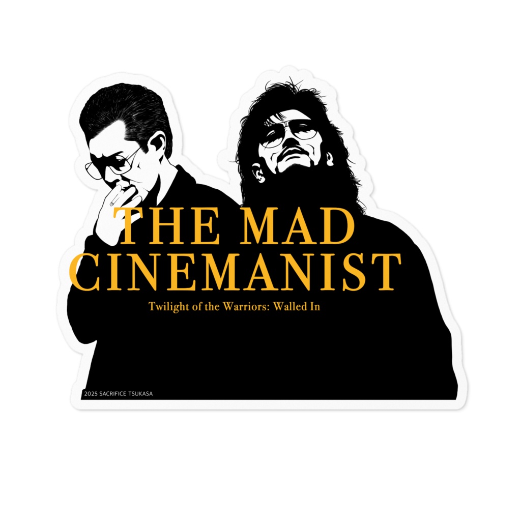 龍捲風＆王九 ステッカー(非公式)