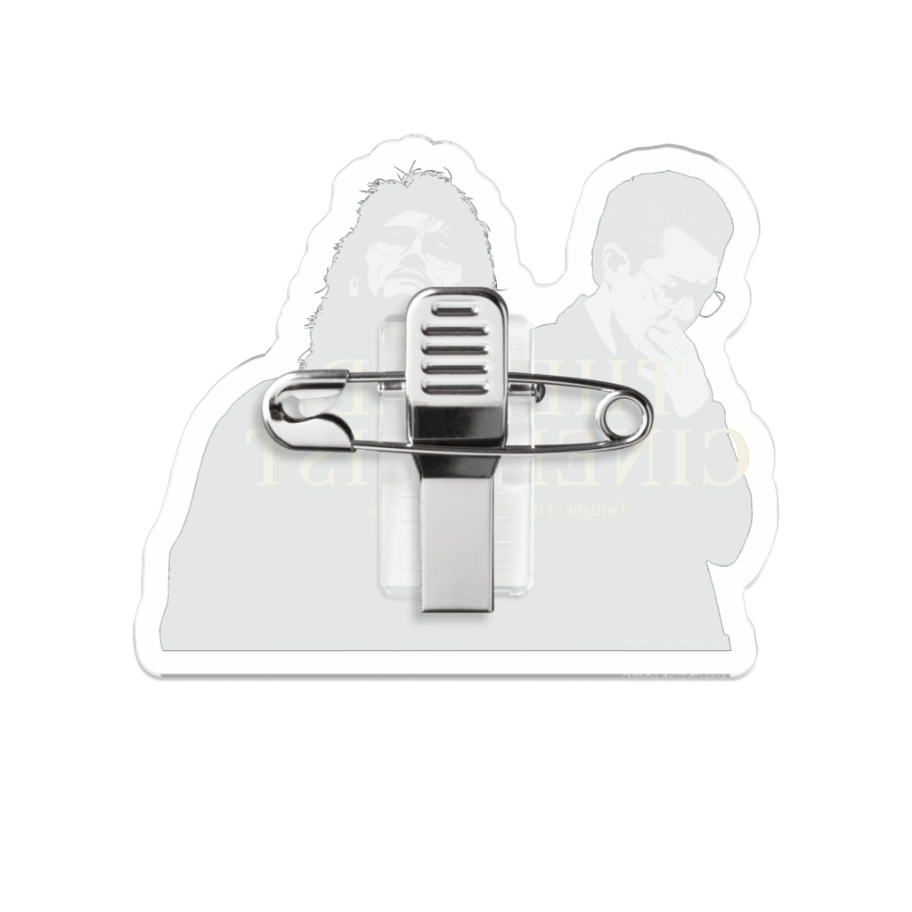 龍捲風&王九 アクリルバッジ(非公式)