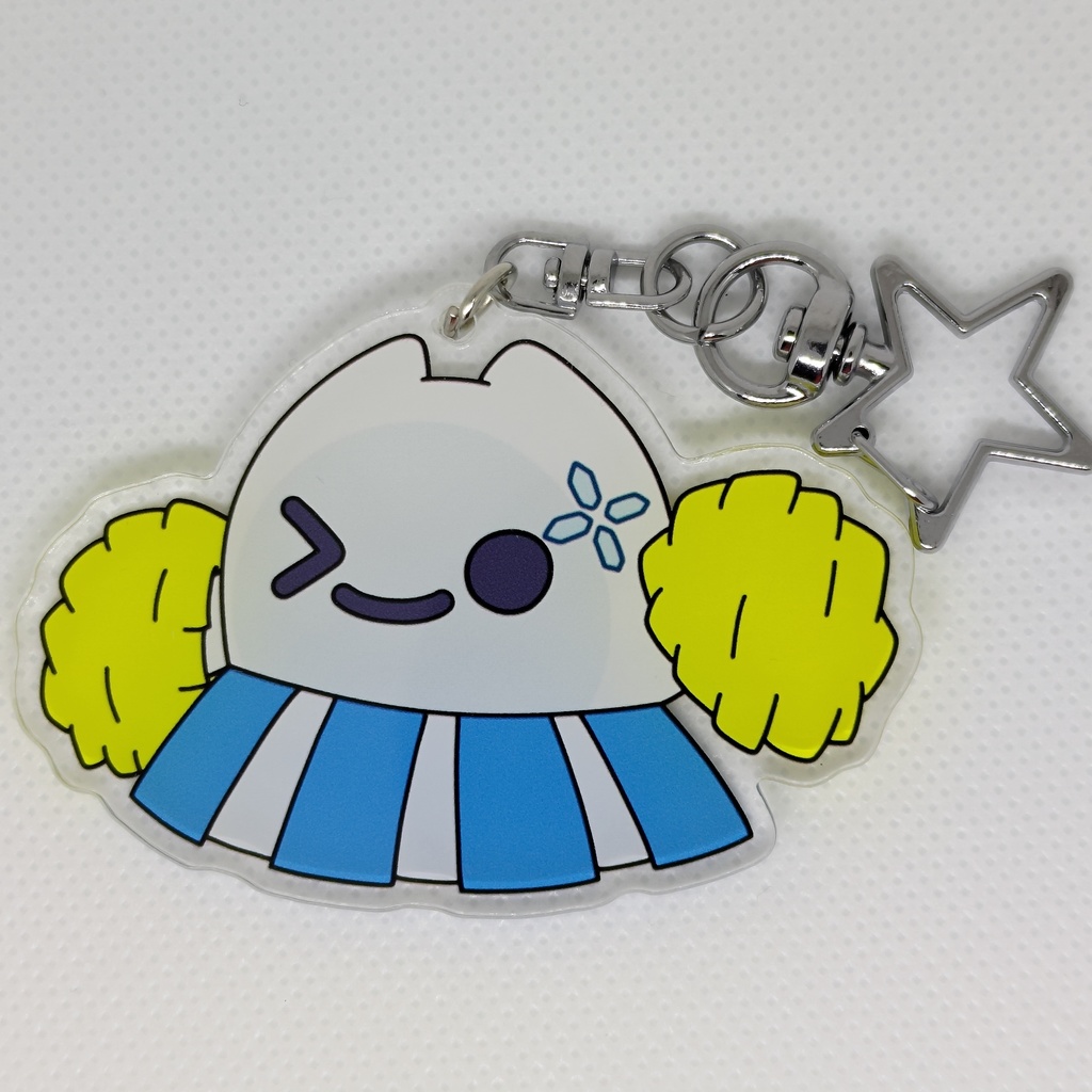 【非公式】チアなぷたアクリルキーホルダー