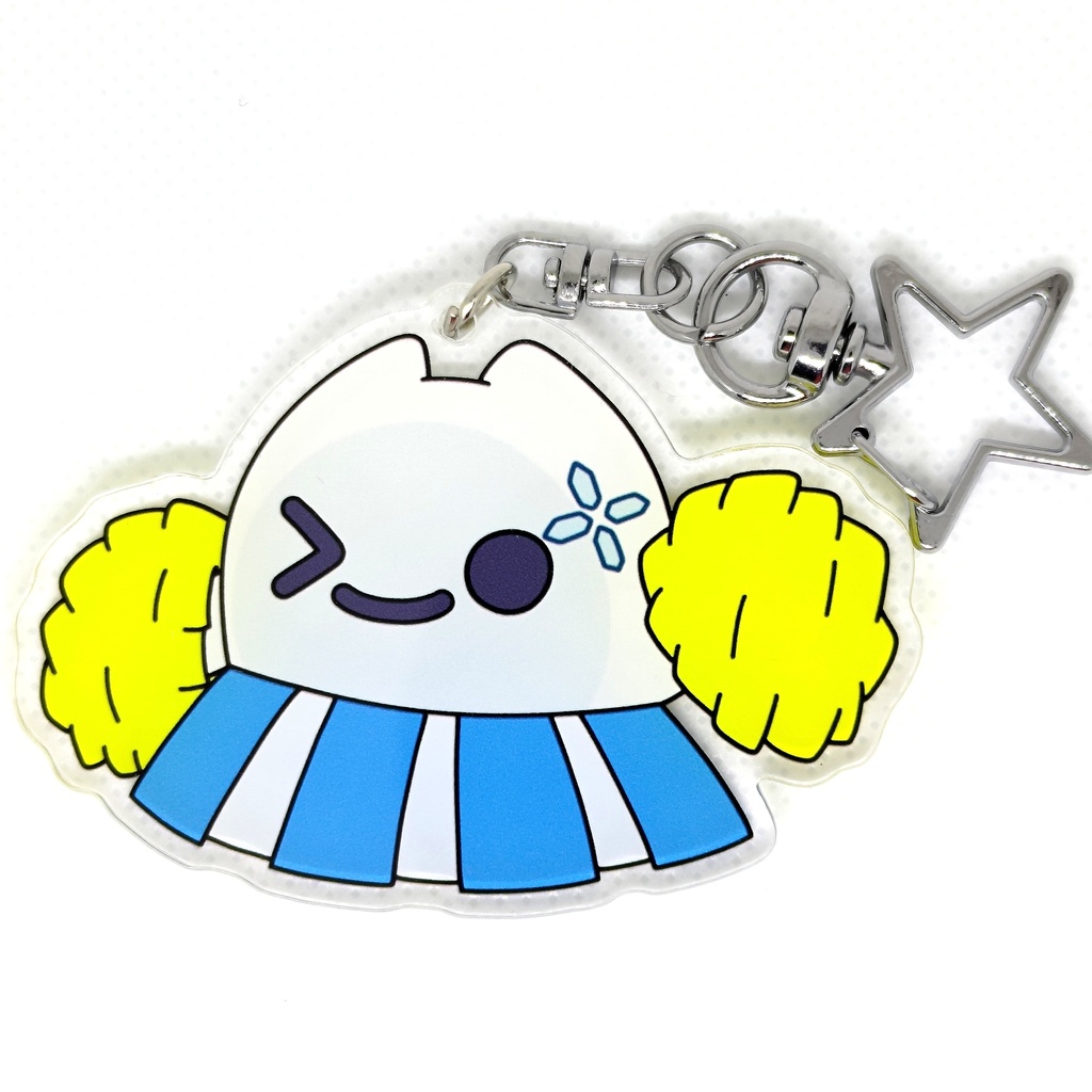 【非公式】チアなぷたアクリルキーホルダー