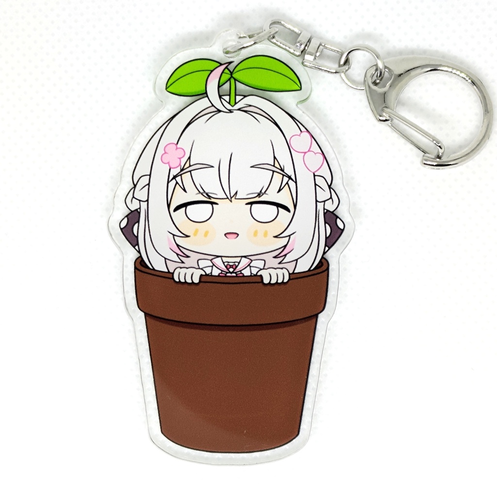 【非公式】観葉むいるアクリルキーホルダー