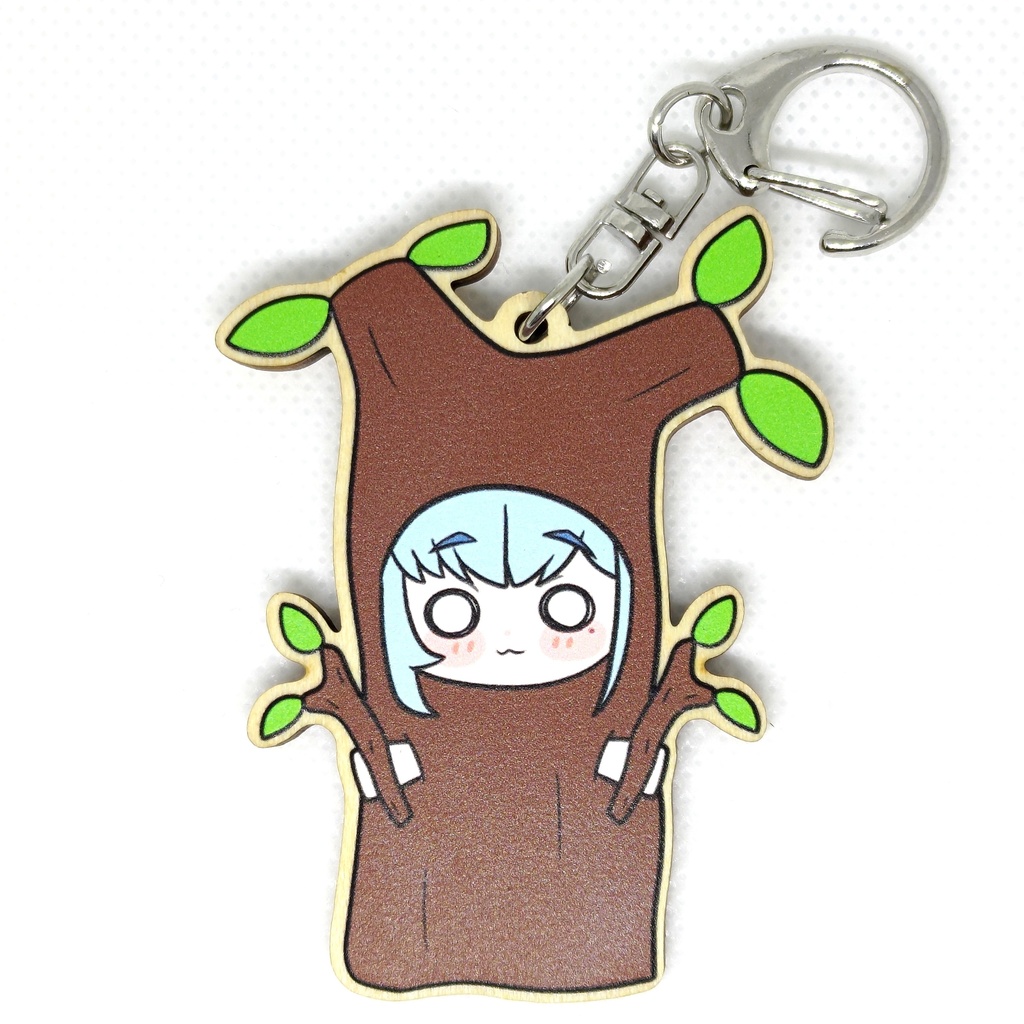 【非公式】木るね木製キーホルダー