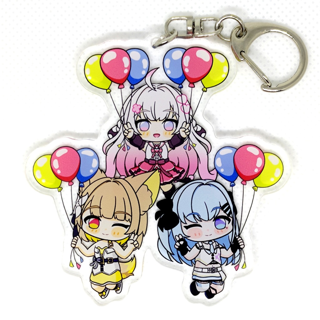 【非公式】風船アクリルキーホルダー