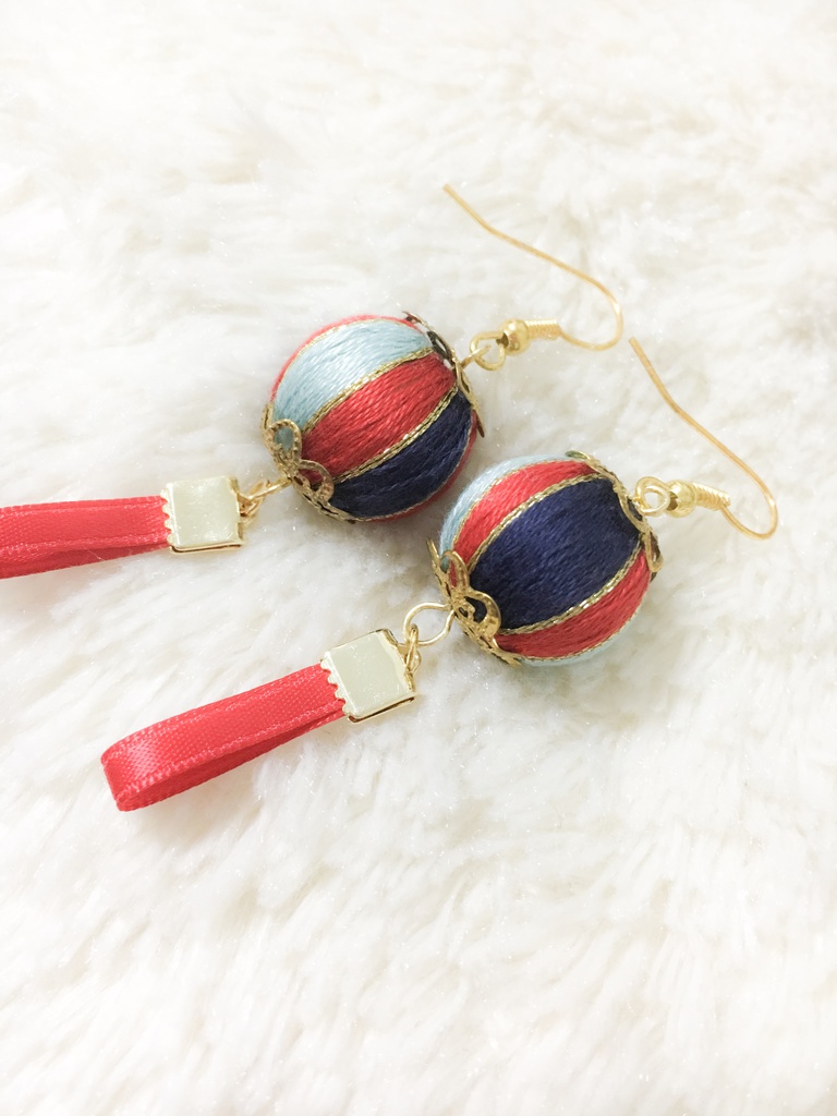 一期一振イメージ巻玉ピアス/イヤリング
