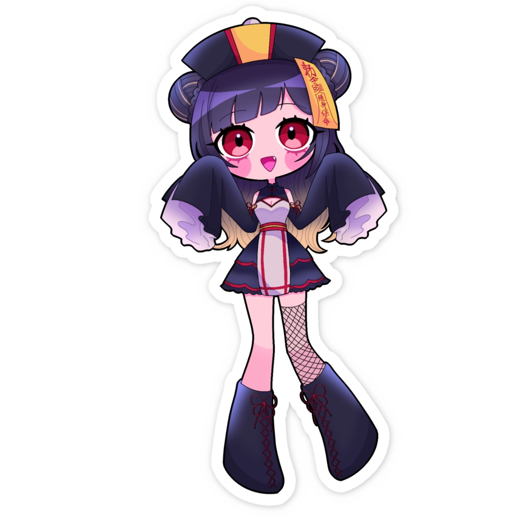 スマホステッカー(笑顔)