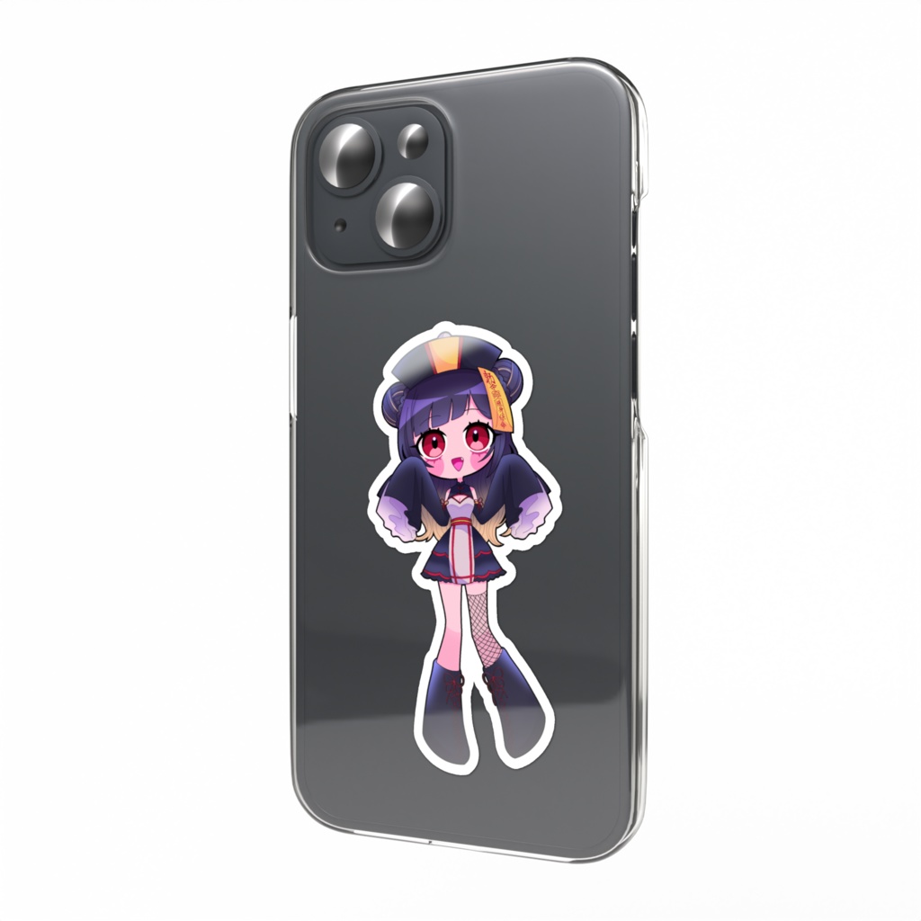 スマホステッカー(笑顔)