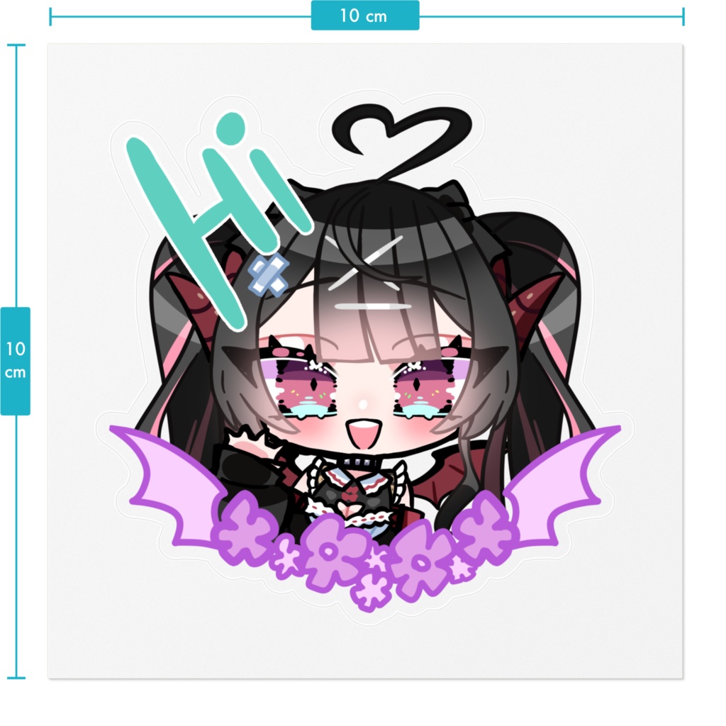 こんゆんステッカー