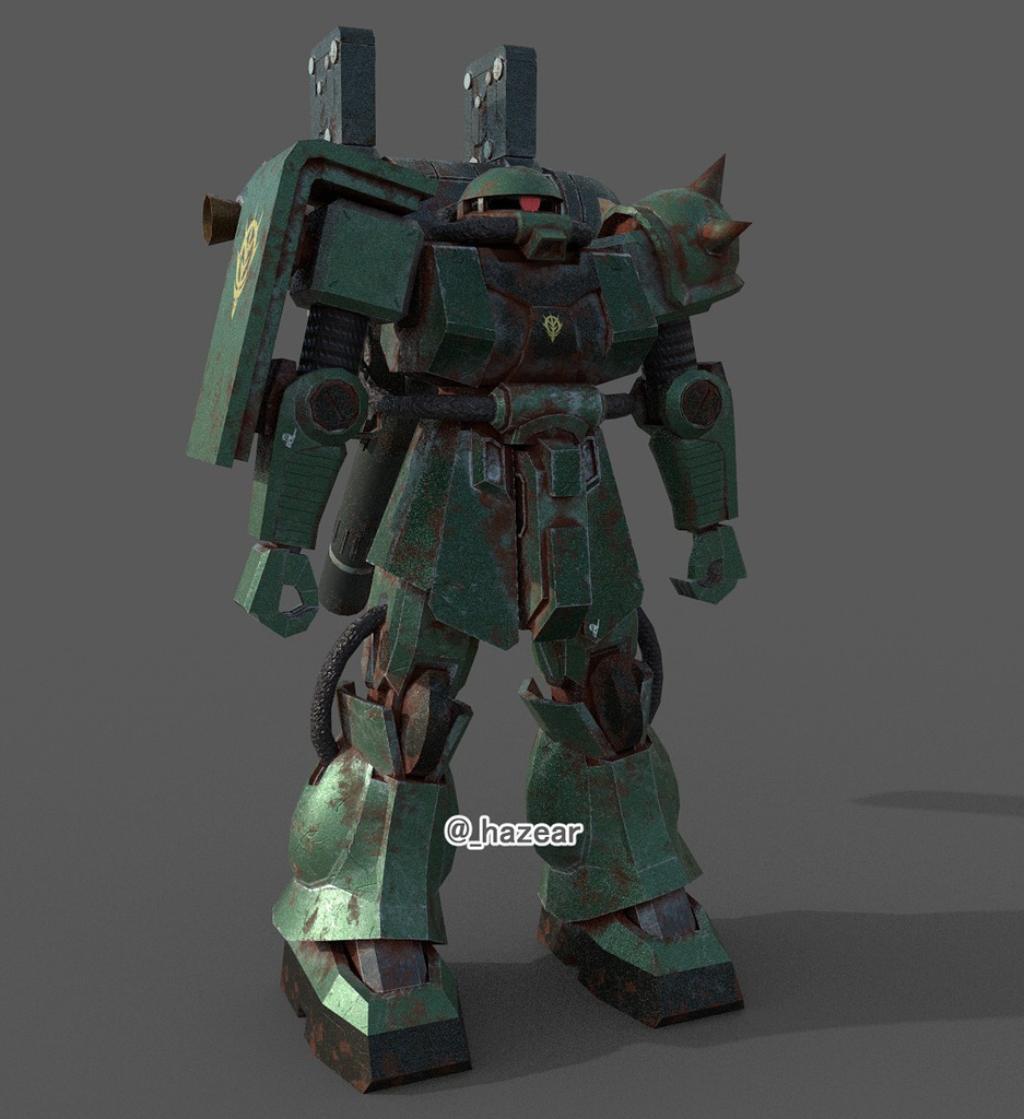 【配布終了】モブ用量産型ザ〇