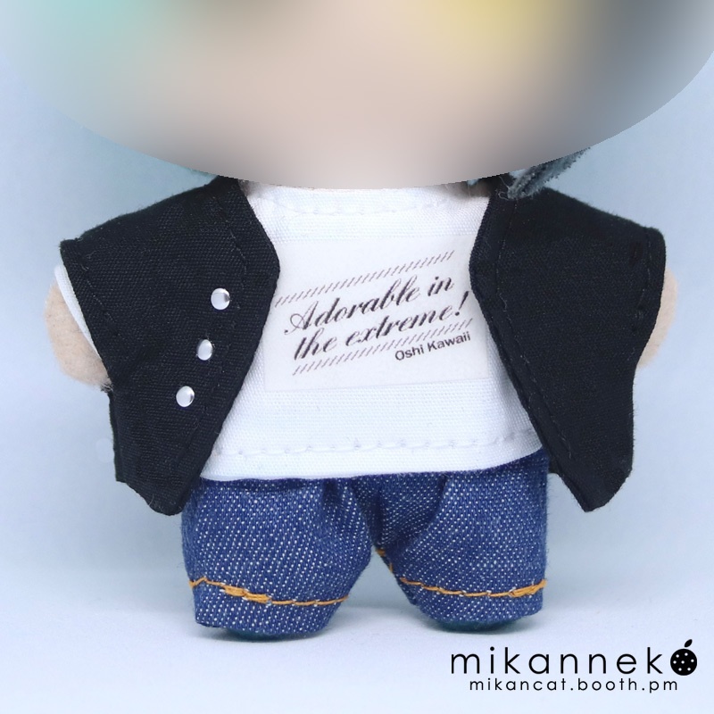 10cm Simple Jacket Print T-shirt