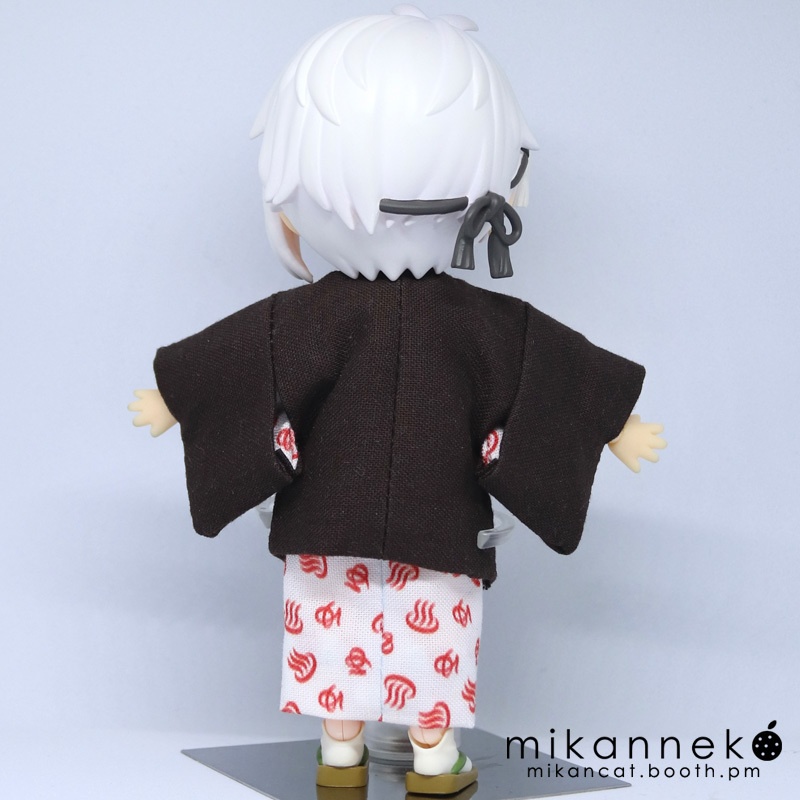 【再販予定あり】1/12サイズ用 温泉柄 旅館の浴衣 セット