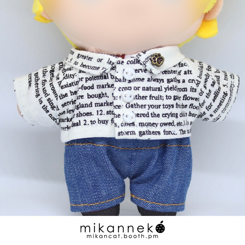 14cm /15cm/16cm ぬい服 パンツ(4種類)