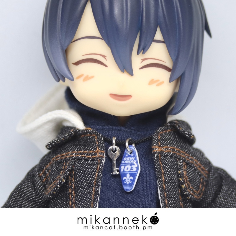 1/12サイズ モーテルキーホルダー鍵付き