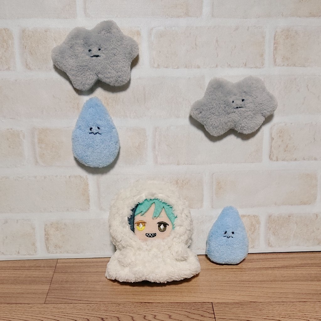 てるてるぼうずとしずくちゃん Takochanfactory Booth てるてるぼうずとしずくちゃん Takochanfactory Booth