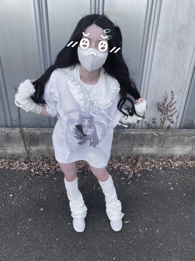 銃系女子Tシャツ