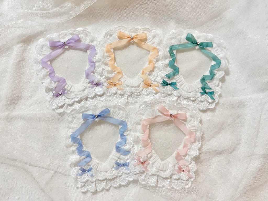 ハート枠のデコケース(B8サイズ)