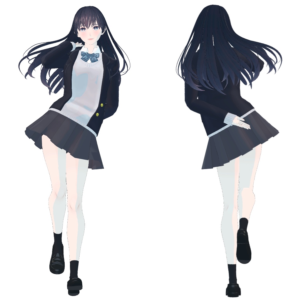 オリジナル3Dモデル「美晴-みはる-」