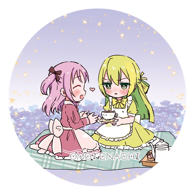 アリかり缶バッジミラー