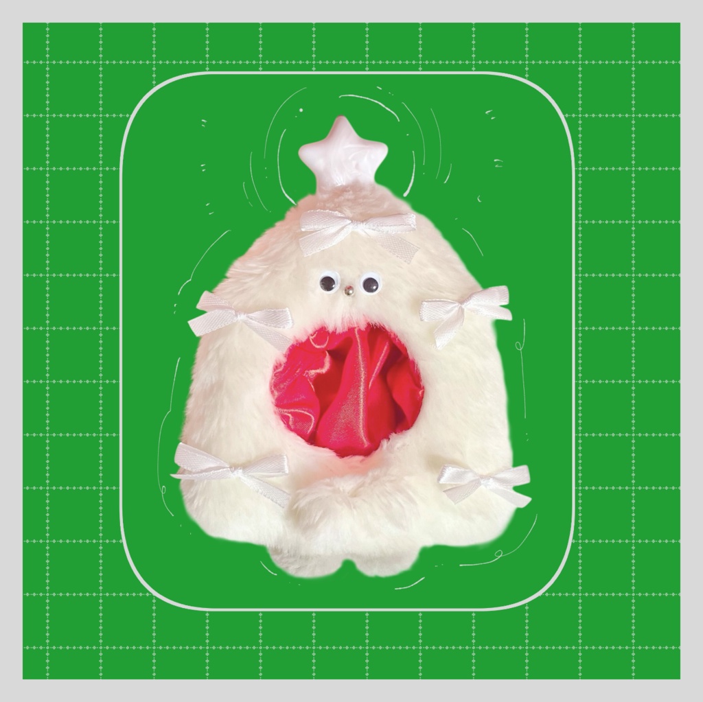 【12/16 21時追加】白モミの木ぐるみ