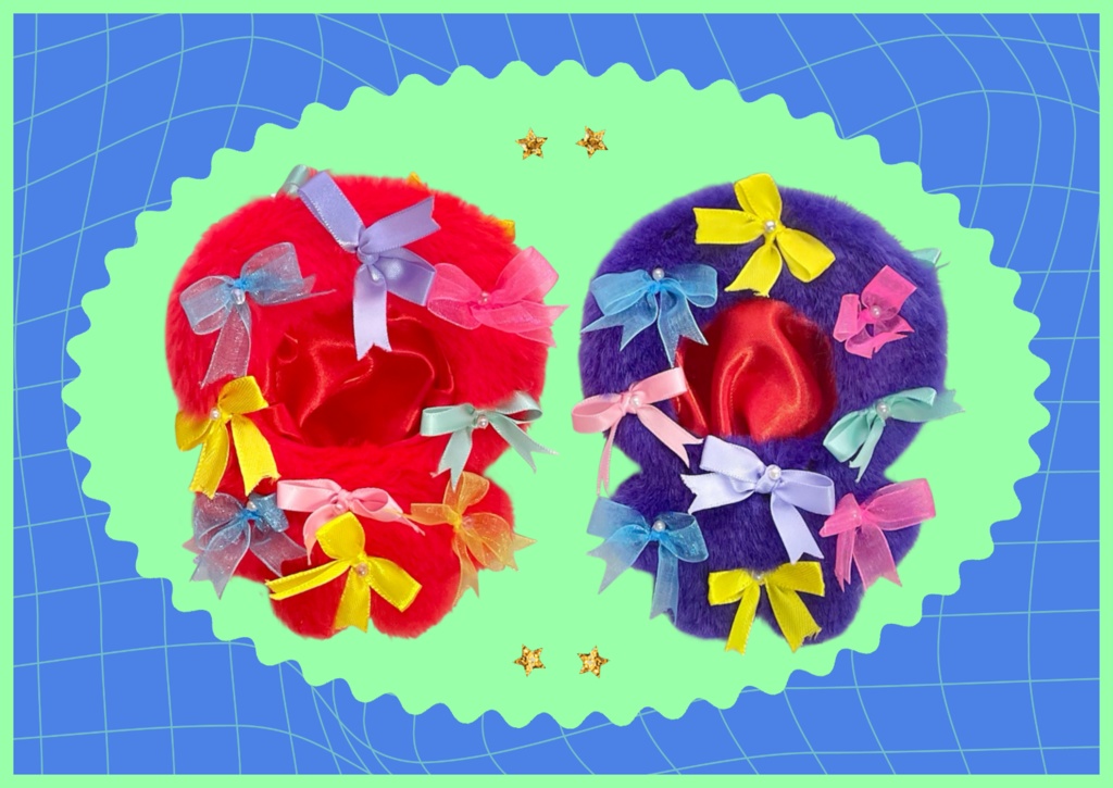 リボンおばけの着ぐるみ