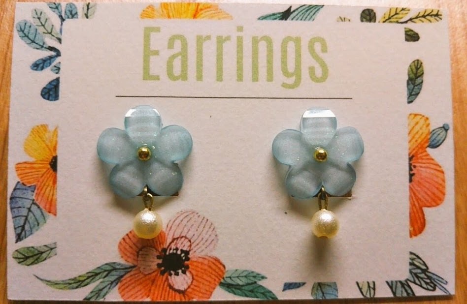 フラワーイヤリング